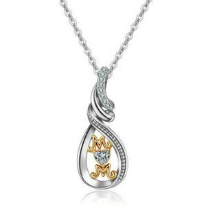 COPY - 925 STERLING SILVER MOM NECKLACE.